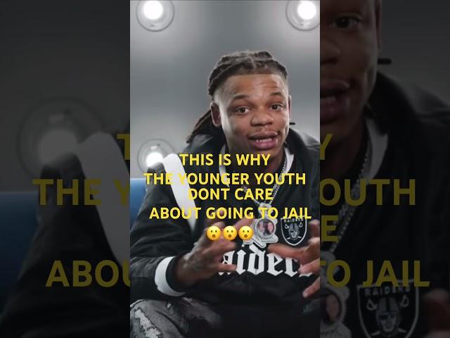 Wow! This is why the younger youth don’t care about going to JAIL 