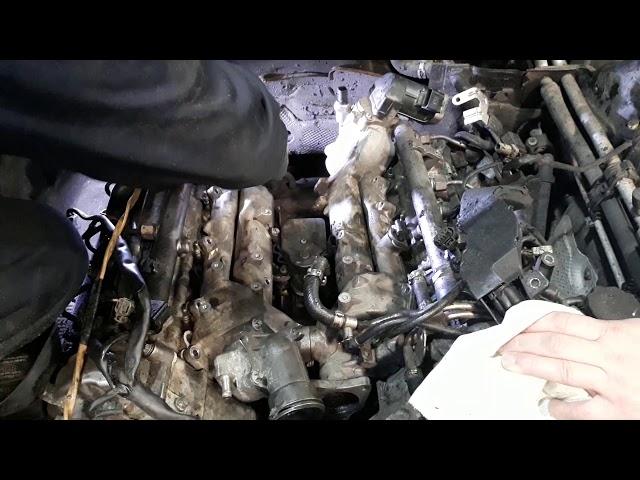 Замена прокладок теплообменника Mercedes m642(4)