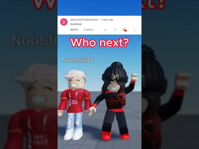 Reply to @Donovan Toledo sanchez Who next? #roblox #shorts #troll