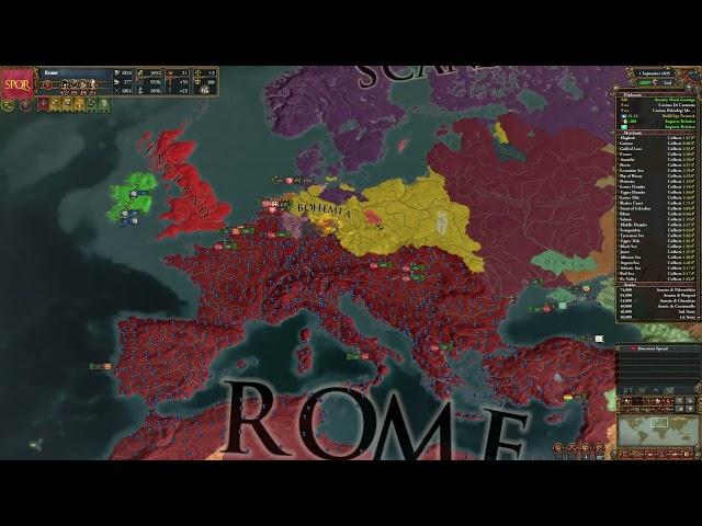 EU4 - MEIOU and Taxes - Naples into Rome - 57 - Preparing for the End