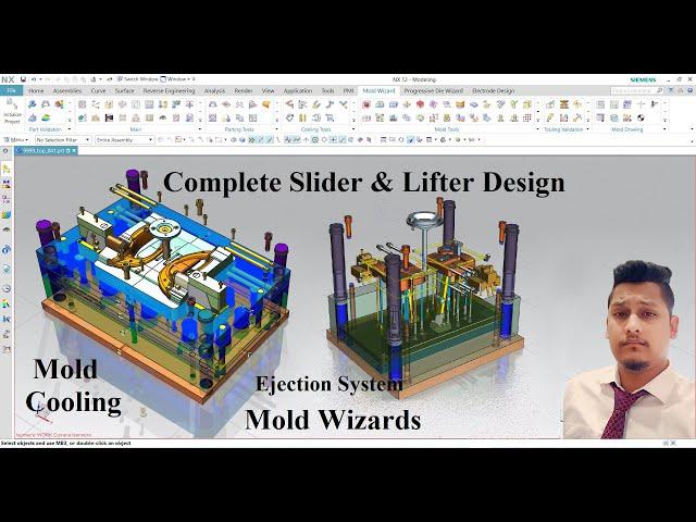 Sliders and Lifter Design in Mold Wizards or How to Design and Slider & lifter in Injection Mould