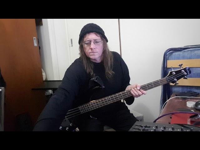 Jus Godden/Sisterthing - Venerial Killer live in the studio on bass.