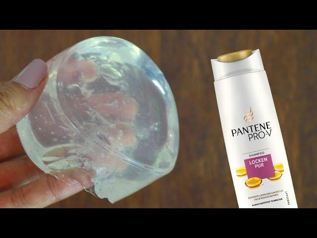 No Glue Clear Slime with Shampoo and Sugar, How to make Clear Slime only 2 Ingridients, No Borax