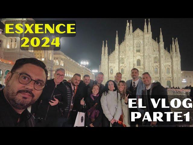 VLOG ESXENCE MILANO 2024 - PARTE 1 (llegada + día 1 mañana)