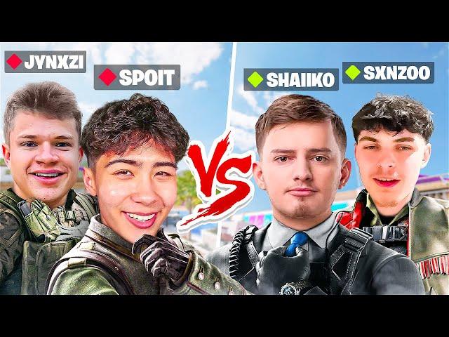 Spoit & Jynxzi vs Shaiiko & Sxnzoo 2v2 (Rainbow Six Siege)