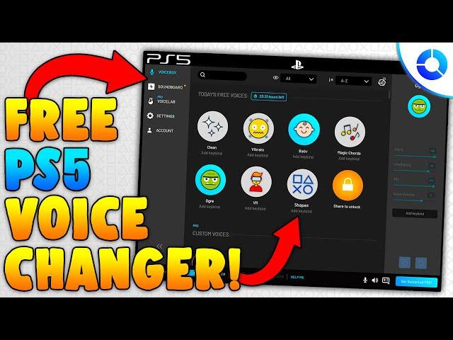 How to Get a Voice Changer on PS5 for FREE! - PS5 Voicemod