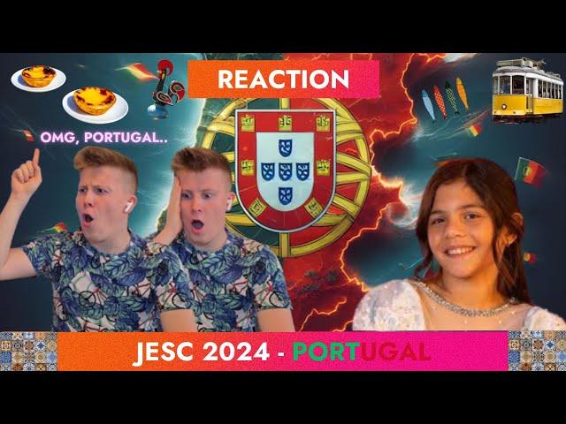 JESC 2024:  Victoria Nicole - "Esperança" ️ |  REACTION 