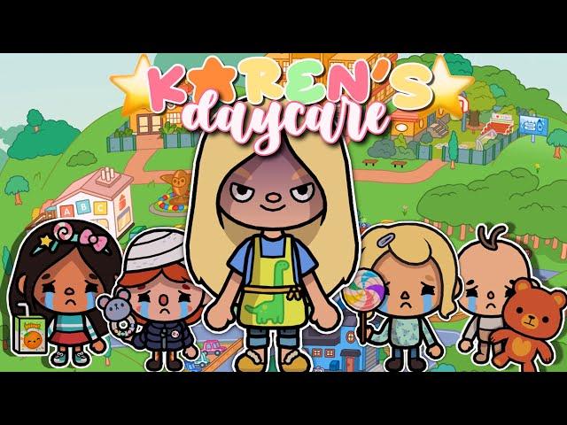 EVIL KAREN TAKES OVER DAY CARE || toca boca LIFE WORLD  roleplay *WITH VOICE*