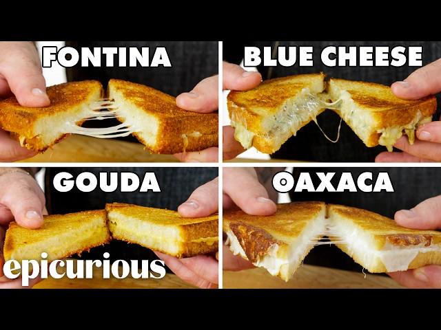 Making EVERY Type of Grilled Cheese (56 Cheeses) | Epicurious