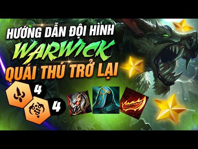 HƯỚNG DẪN ĐỘI HÌNH WARWICK THÁCH ĐẤU HÓA KỸ CARRY - QUÁI THÚ XỔNG CHUỒNG MÙA 9 | HƯỚNG DẪN ĐỘI HÌNH