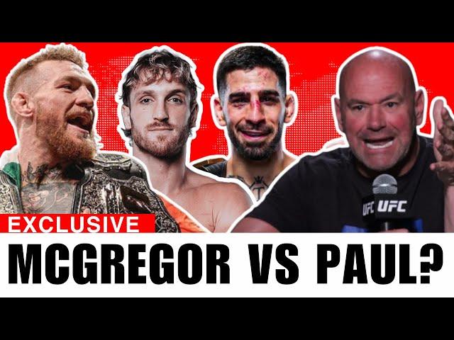 BREAKING! Conor McGregor vs Logan Paul in THE WORKS? | Jake Paul & Topuria React!