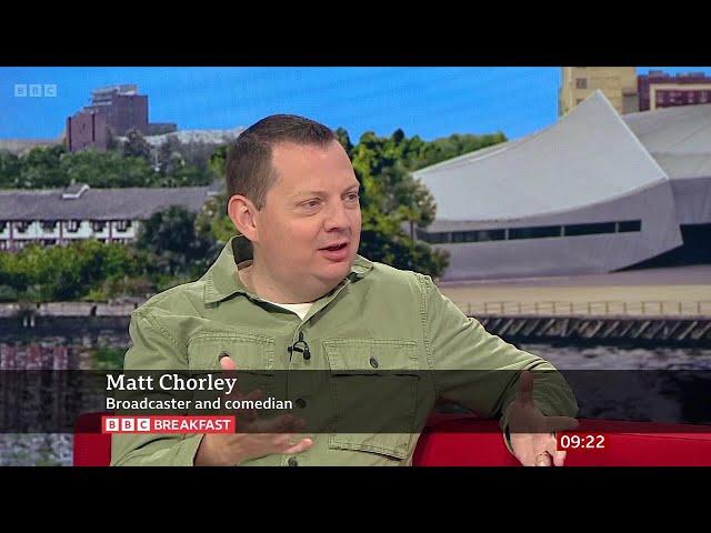 Matt Chorley (Broadcaster, Comedian) On BBC Breakfast [28.08.2024]