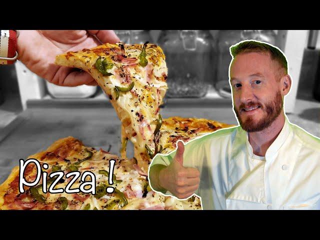 PIZZA  [FAST and EASY Recipe] ‍‍