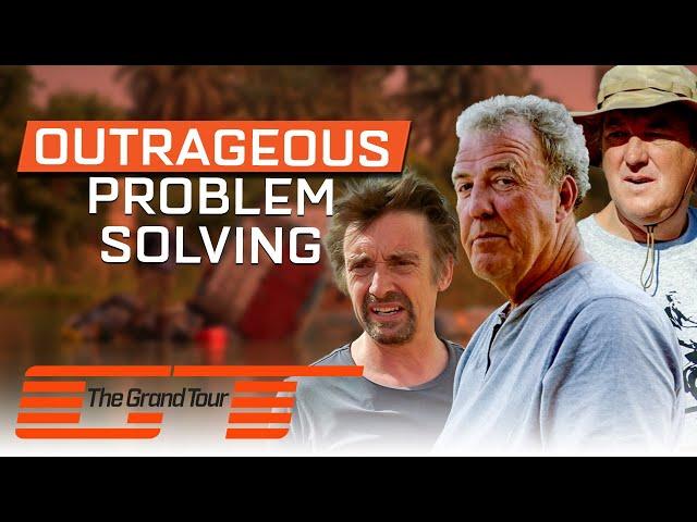 Clarkson, Hammond & May's Outrageous Problem-Solving Moments | The Grand Tour