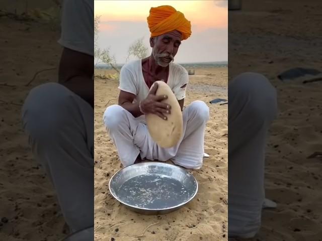 How to Make Rajasthan’s Ancient Roti Recipe #shorts #shortvideo