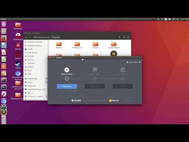 Etcher on Linux - how to download and use GUI app for write / burn ISO on USB