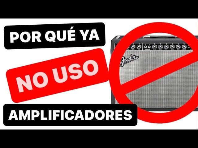 ️️ ¿Por que YA NO USO amplificadores? ️️ Amplificador de guitarra analogico vs digital