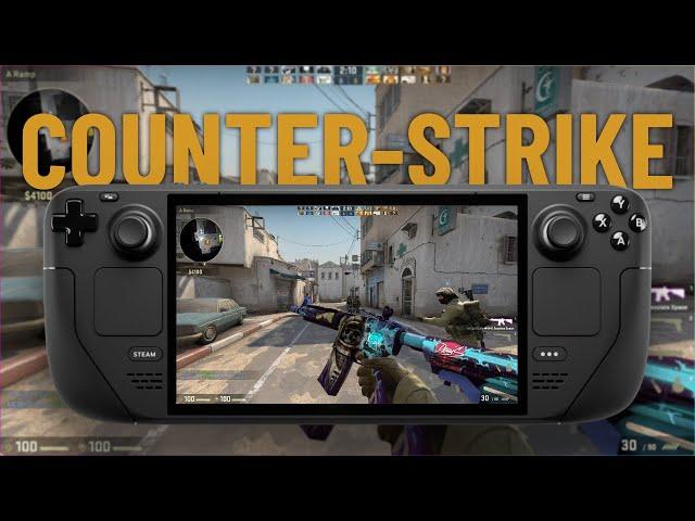 Counter strike on the SteamDeck