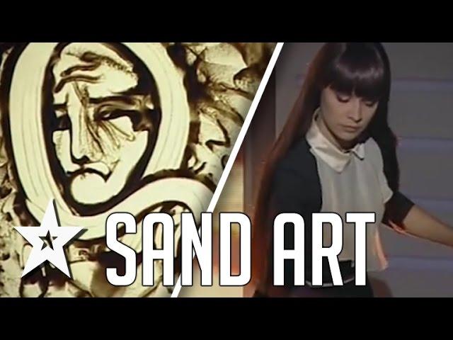 Kseniya Simonova Incredible Sand Art On Ukraine's Got Talent