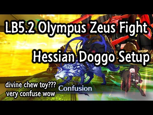 [FGO NA] Olympus - Hessian Lobo Setup vs Zeus