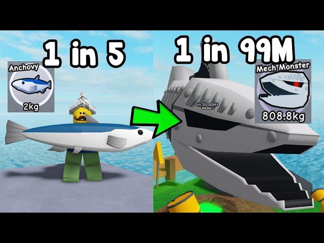 Went From Noob To Master In Go Fishing Roblox!