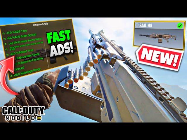 *NEW* RAAL MG lmg is DEADLY in COD Mobile Season 11! (Best Gunsmith)