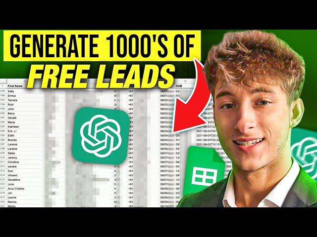 Steal this FREE ChatGPT Lead Generation Method NOW