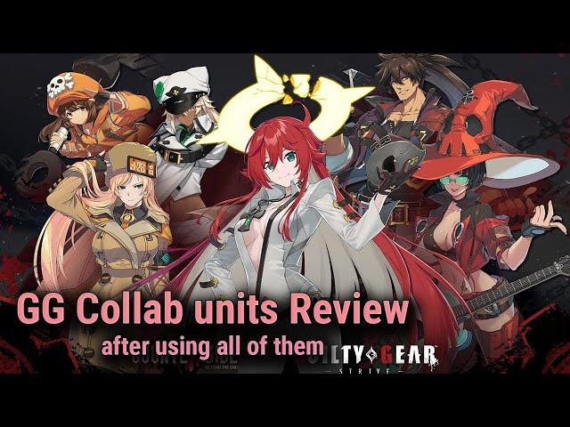 [CounterSide] My thoughts on all GG collab units | Character Review | Global Server Guide