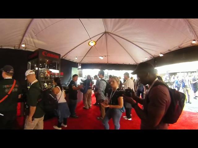 Canon Booth VR 360, Cine Gear 2017