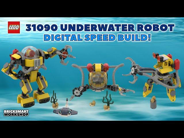 31090 LEGO Underwater Robot Digital Speed Build