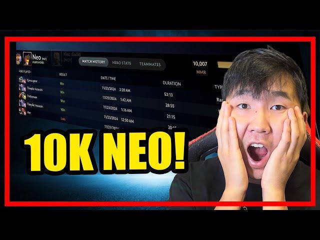 10K MMR ТАЙ NEO БАЙНА АА ! ROID TO 11k