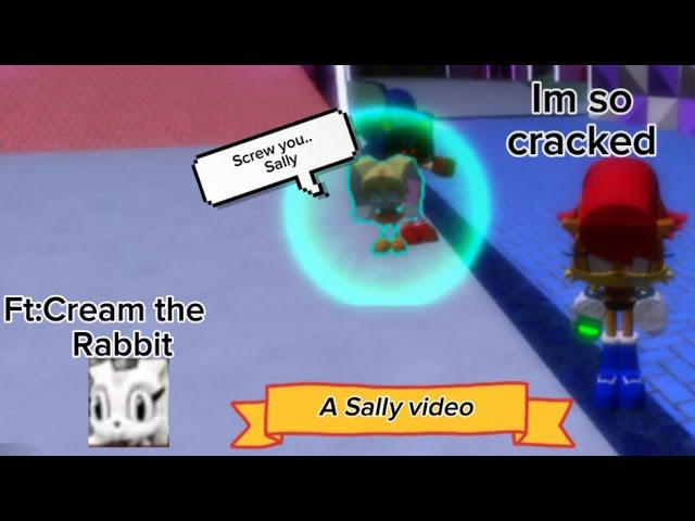 I’m goated at using Sally |Sonic exe the disaster