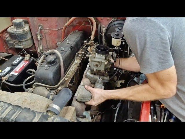 Heat Riser & Manifold Gasket Replacement | FJ40 Toyota Land Cruiser