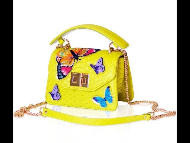 Exclusive handmade bags embroidery beads