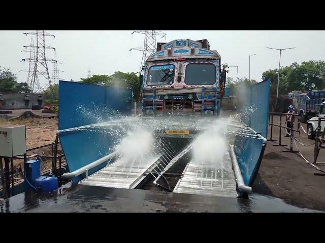Wheel Wash System | Tire Wash System which Saves environment from Pollution | Stop Accidents