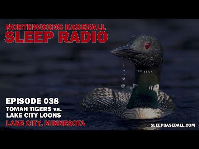 Ep 038 - EXPANSION TEAM! - Northwoods Baseball Sleep Radio - Tigers vs. Loons (Lake City, Minnesota)