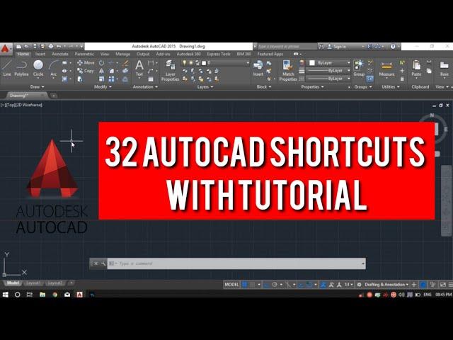 32 AutoCAD Shortcuts Everyone Should Use in 2020