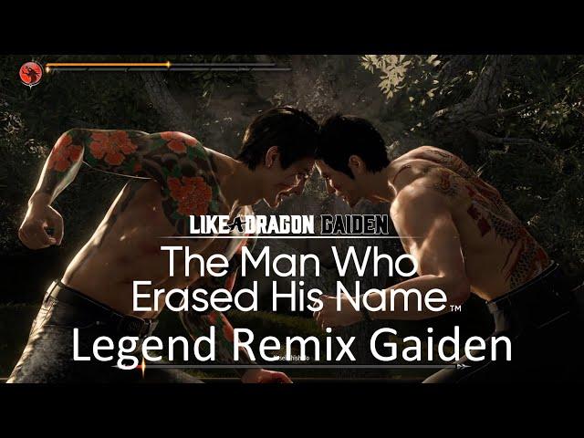 LIKE A DRAGON GAIDEN: THE MAN WHO ERASED HIS NAME - ALL BOSSES (with Legend Remix Gaiden)