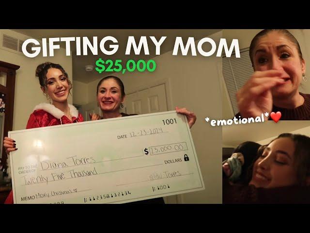 GIFTING MY MEXICAN MOM $25,000 for CHRISTMAS ️ *emotional*