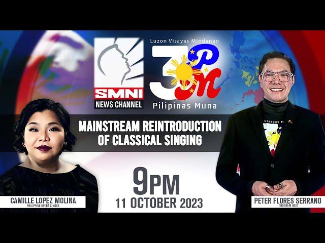 Mainstream Re-introduction of Classical Singing with Camille Lopez Molina Philippine Opera Singer