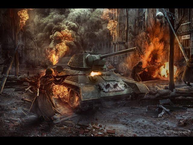 Battle of Stalingrad | speed art | by Pavel Bondarenko 2014