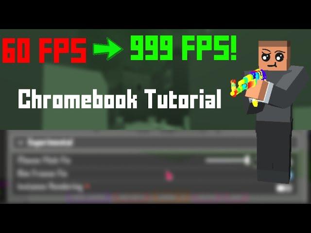 HOW TO UNCAP YOUR FPS ON CHROMEBOOK IN KRUNKER.IO (Working 2022)