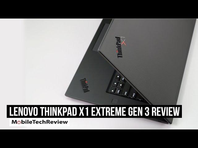 Lenovo ThinkPad X1 Extreme Gen 3 Review (2020)