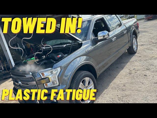 Customer States: Hose Blew while Driving | Plastic Radiator Hose! Ford F-150 5.0