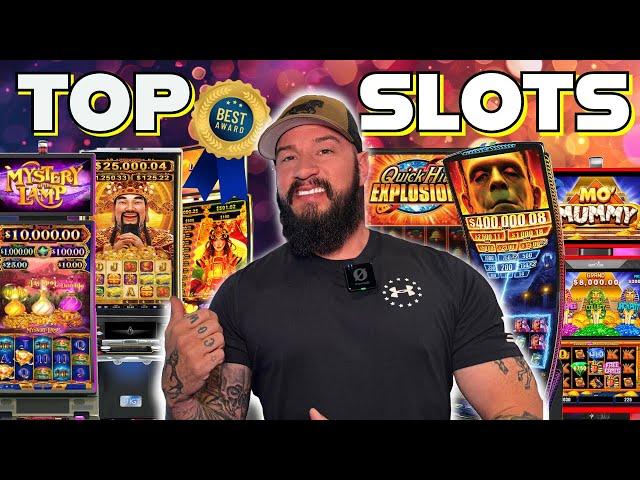 BEST Slots Played and demonstrated  ⭐️ From a Slot Tech