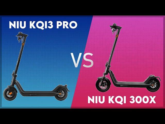 Niu KQi3 Pro vs Niu KQi 300X Technical Comparison