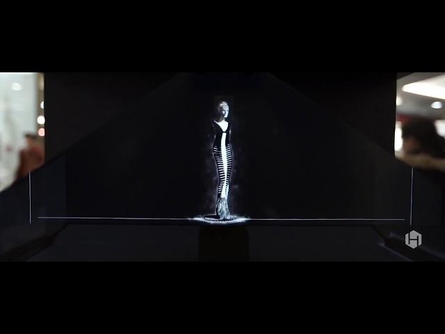 Holofiction For Alaia - Holographic Display Advertising Technology