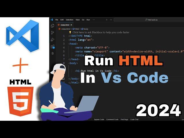 How to run HTML file on Visual Studio Code (2024)