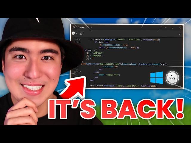 (UPDATED) FREE Roblox Windows Executor Oxygen U Byfron Bypassing *2025*