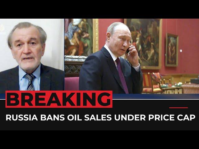 Putin bans Russian oil sales to countries that impose price cap